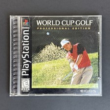 World Cup Golf: Professional Edition PS2 Sony PlayStation 1 1995 CIB *TESTED*