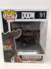 Funko POP! Games Doom Cyberdemon Supersized #91 Vinyl Figure DAMAGED BOX