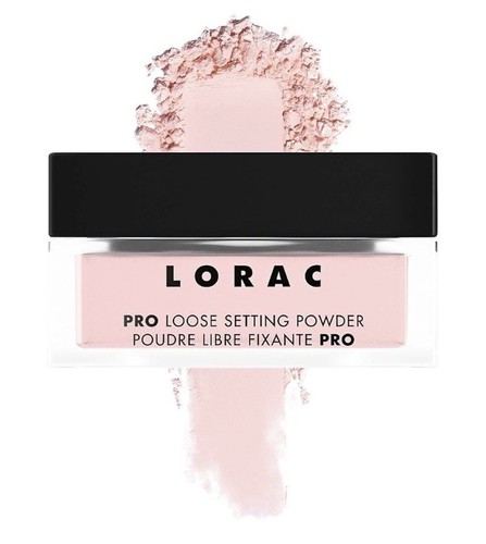 LORAC Soft Rose Pink Pro Loose Setting Finishing Powder .83 OZ  Minimize Pores - Picture 1 of 8
