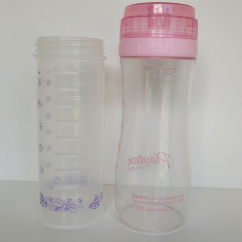 Vintage Playtex Drop In Nurser Baby Bottles Lot of 10 - Picture 10 of 11