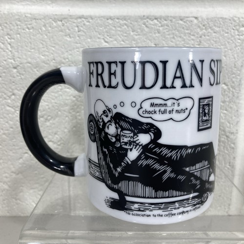 Freudian Sips (Slips) Kaffeebecher - Philosophengilde - Nüsse Mutter - Bild 1 von 9