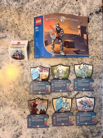 2x LEGO Knights Kingdom Figure Sets: Jayko (8783) + Vladek (8786)