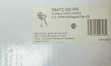 Delta 58472-SS-PR Universal Showering Components Shower Head, Stainless*READ*