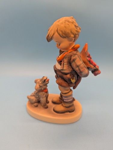Goebel Hummel "Nicht für dich" 5 1/2" #317 Junge + Hund Figur 1984 selten - Bild 7 von 10
