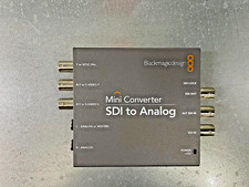 BlackMagic Design Audio to SDI Mini Converter Analog / AES AudioEmbedder w/ PSU