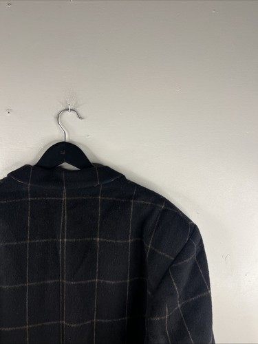 Vintage Hugo Boss Jacket Adult 42R Black Check Wool Sport Beylerian Men A54 - Picture 11 of 13