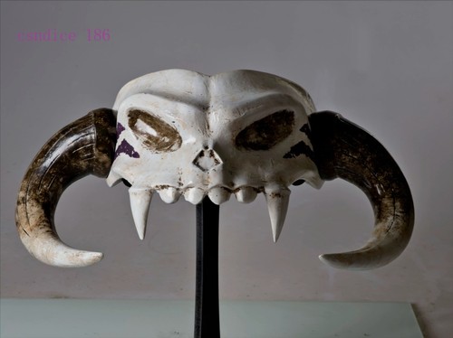 Tears Of the Kingdom Link's Demon King Barbarian Cosplay Props Ox - Head Helmet - Picture 4 of 15