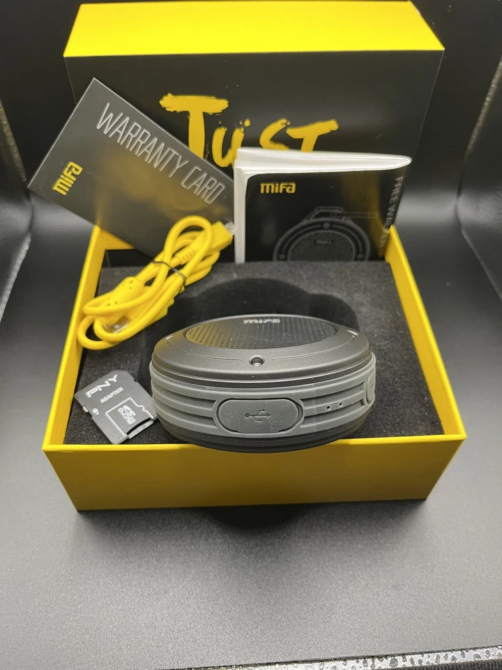 Altavoz portátil estéreo Bluetooth inalámbrico para interiores y exteriores MiFa F10 Foto 2 de 4