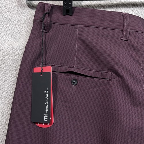 Travis Mathew Shorts Herren 32 lila Loreto NR Golf Pure Performance Freizeit neu mit Etikett - Bild 12 von 18