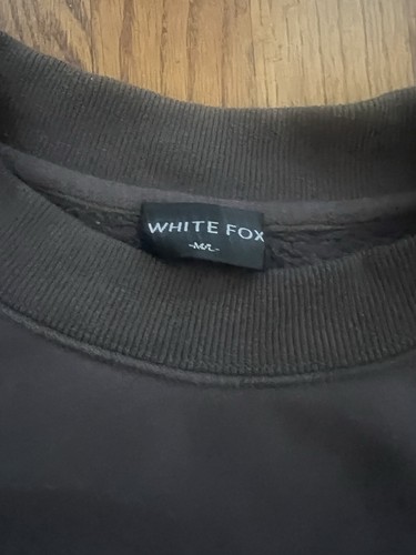 WHITE FOX Vol. 3 Sweatshirt Oversize M/L Puffprint Rundhals grau - Bild 2 von 3