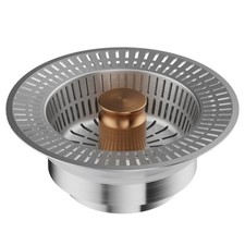 Sink Drain Strainer Baskets Stainless Steels Drain Plug Bounce Cores Drain