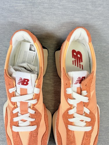 New Balance 327 Sneaker Damen 11 M orange braun Walking Comfort Lifestyle - Bild 6 von 14