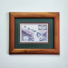 Map of the Sandwich Isles Art Print Hawaii Islands Cartographer Blaise Domino