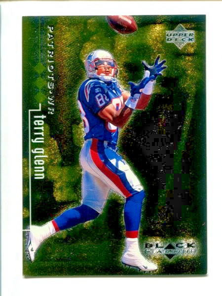 1998 Upper Deck Black Diamond Triple Diamond #50 - Terry Glenn /1500 🏈