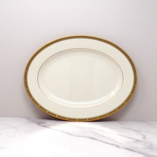 Vintage Lenox Bone China Desert Vista Oval Serving Platter - Picture 1 of 7