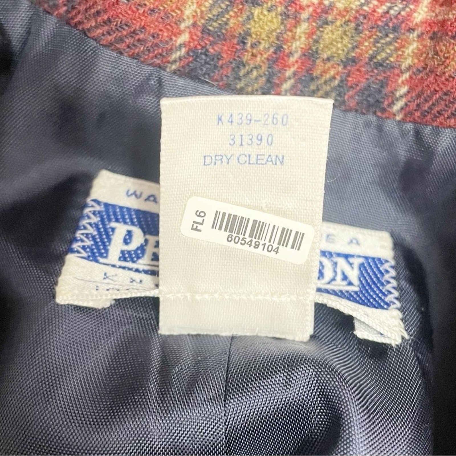 Pendleton Knockabouts Virgin Wool Zip Front Jacke… - image 13