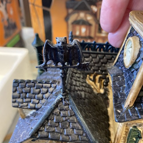 Lemax Greaves Manor - Spooky Town Halloween Collection (mit Box) funktioniert - Bild 13 von 17