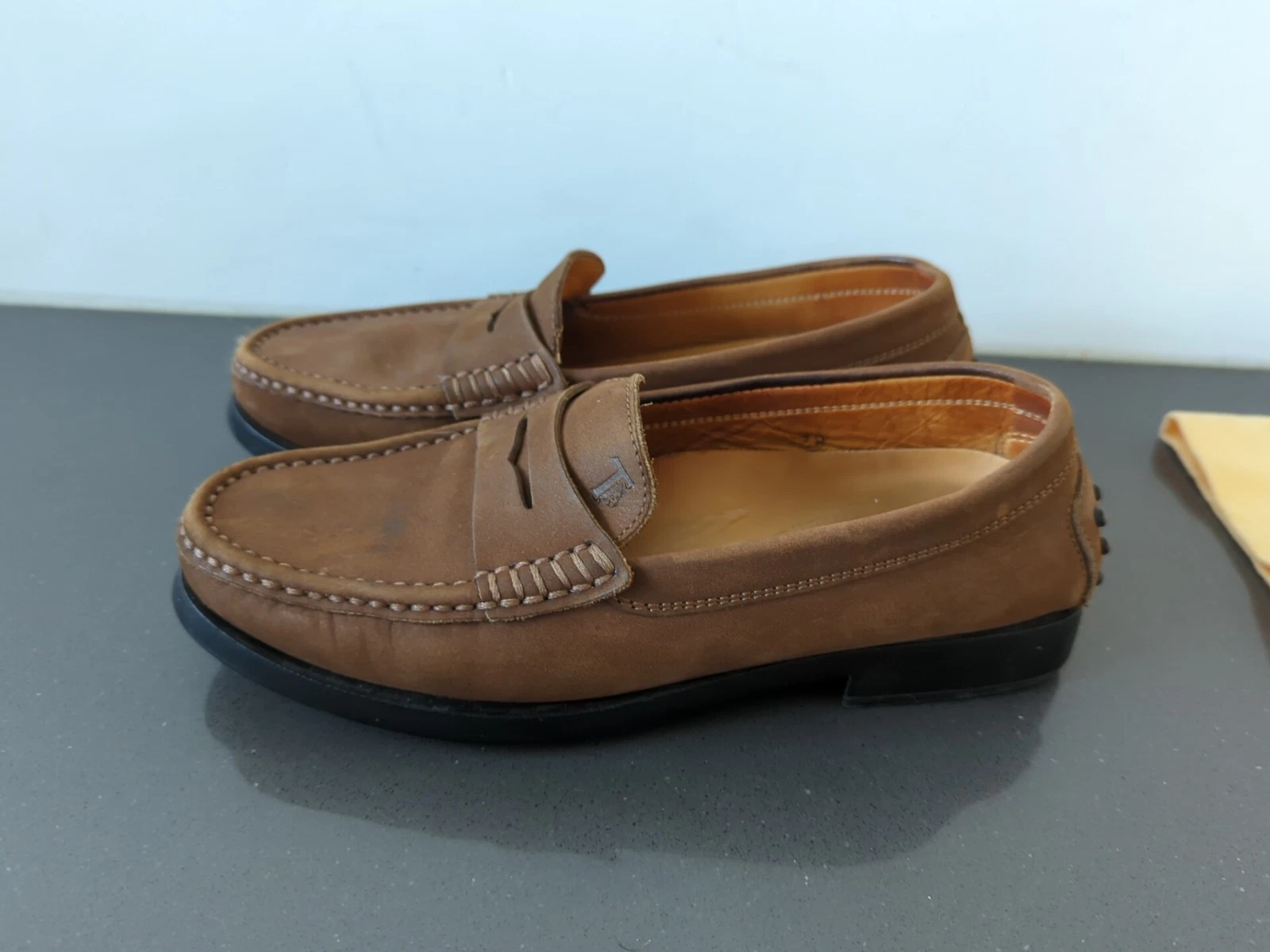 Mocassino donna TOD’s pelle marrone EU 38 taglia 7 7 5 M25