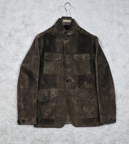 Tom Ford Brown Suede Field Jacket - IT50 - £7999 Statement Piece (Worn by TF)  - Bild 16 von 24