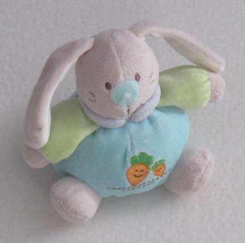 KIK Kuscheltier Hase blau Möhren - Bild 3 von 8