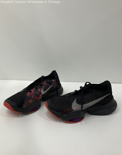 Nike Air Zoom SuperRep 2 Black Martian Sunrise Lace Low Sneakers Size 10T