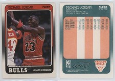 1988-89 Fleer Michael Jordan #17 HOF