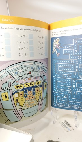 Multiplication Math Workbook & Subtraction Math Workbook bundle (Grade1, 2-3) - Picture 5 of 6