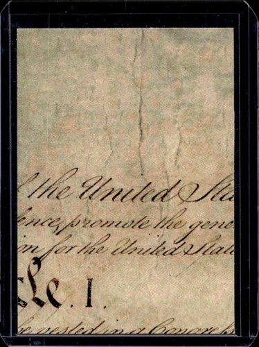 2006 Topps Chrome John Blair United States Constitution #SCC-JB - Picture 2 of 2