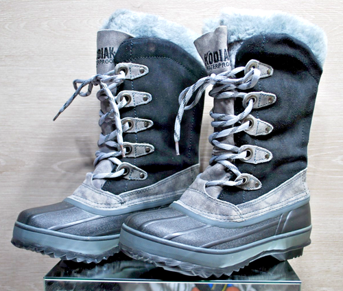 Kodiak Canada's Boot Kyra Womens Waterproof Boot Style 718129 Black size 5 - Picture 2 of 8
