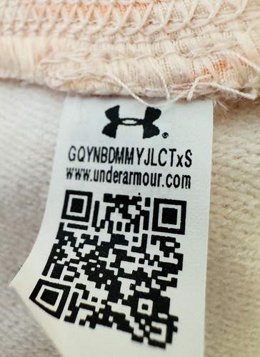 Under Armour Fitted Peach Pink Leggings Girls Youth Extra Large NWT - Picture 10 of 10