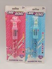 Care Bears 10 Color Rainbow Pen Set CHEER BEAR And WISH BEAR Topper Retro NEW