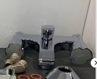 Grohe Costa Wannenarmatur Set  in Chrom,alte Serie,Rarität,