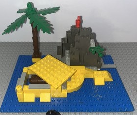 Lego 6254 Pirates I Rocky Reef Complete Set Minifigures