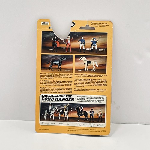 Figura De Colección Gabriel 1981 Zorro Sargento Gonzales 32716 Nueva En Tarjeta NUEVO LEER - Imagen 2 de 8