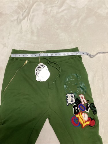BILLIONAIRE BOYS CLUB Helm Logo Jogginghose Gr. XLGrün Oliv NEU - Bild 8 von 10