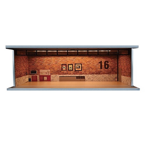 1:64 Diorama Diecast Car Garage Model LED Parking Lot Scene Display Case Gift US - Picture 281 of 300