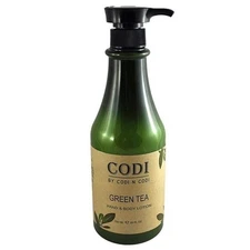 Codi Green Tea Hand & Body Lotion 750ml/25oz (pack of 2)