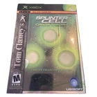 Splinter Cell Chaos Theory 2 disc XBOX Limited Edition Steelbook Complete CIB