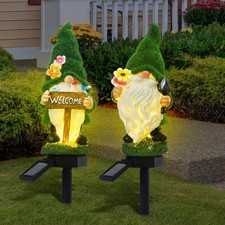 2 Pcs Gnomes Gifts for Women Mother Mom Grandma Garden Gnomes Outdoor Decorat...