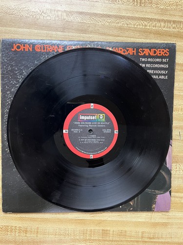 IMPULSE! John Coltrane Featuring Pharoah Sanders Live in Seattle AS-9202-2 Vinyl - Picture 9 of 14