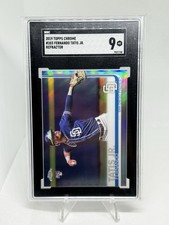 2019 Topps Chrome - Fernando Tatís Jr. #203 Refractor (RC) - SGC 9