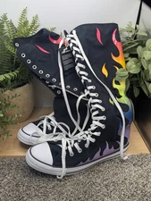 New Converse Chuck Taylor All Star Knee High Pride Mens Size 10.5 Shoes