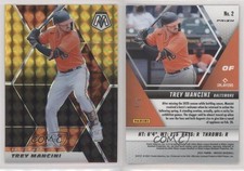 2021 Panini Mosaic Choice Black Gold Mosaic Prizm /8 Trey Mancini #2