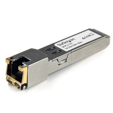 Image of StarTech.com Cisco SFP-GE-T Compatible SFP Transceiver Module - 10/100/1000BASE-