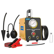 AUTOOL Smoke Machine Automotive Boost Leak Smoke Tester Evap Vacuum Detector  