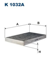 FILTRON Innenraumfilter K 1032A Aktivkohlefilter für AUDI A6 C5 4B2 100 4B5 C4