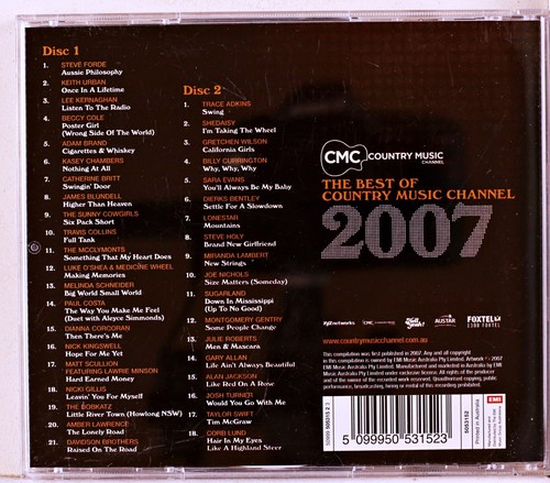 Various - The Best of Country Music Channel 2007   (CD 2007) - Picture 2 of 2