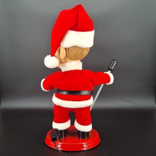 Vintage 2001 Gemmy Bing Crosby animierte Musikpuppe LESEN - Bild 6 von 11