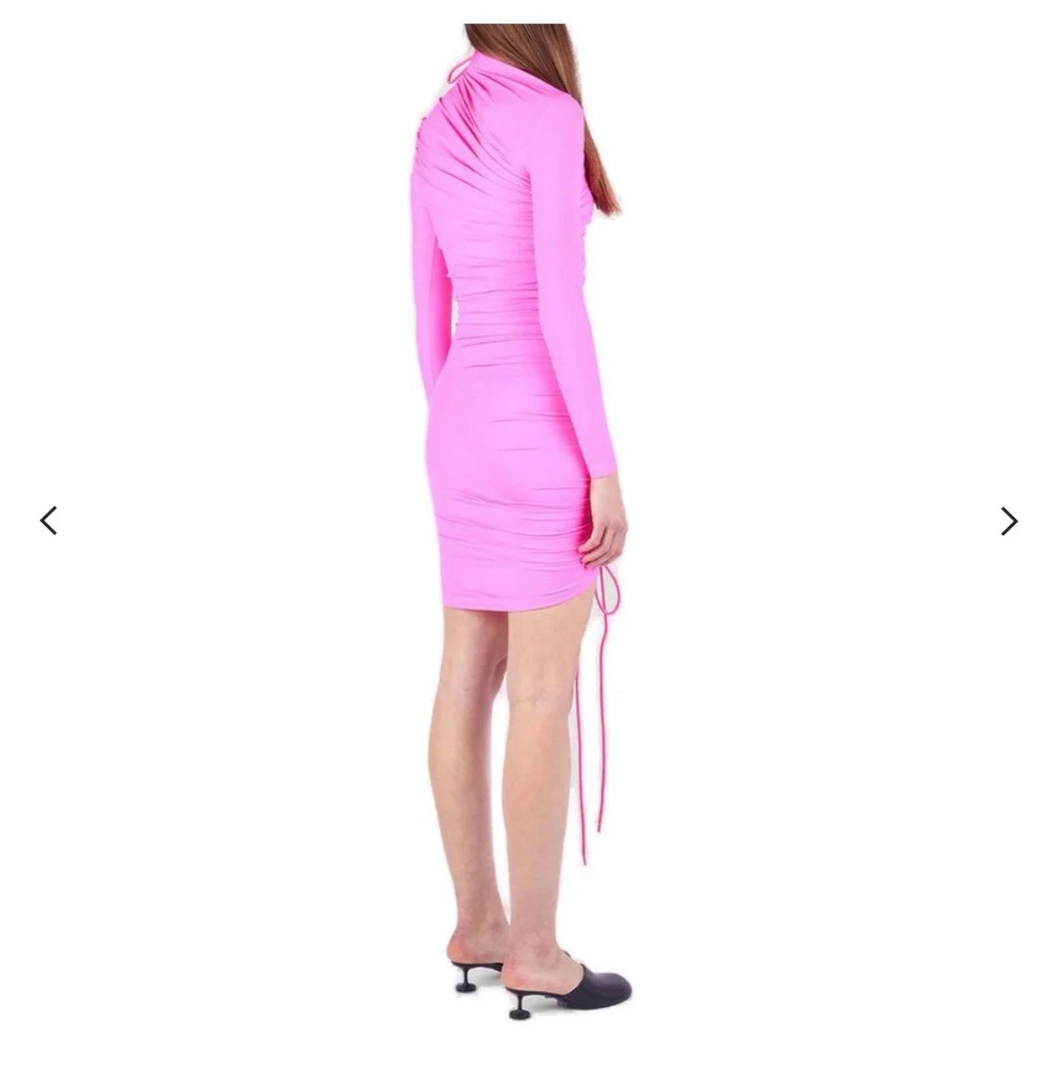 Balenciaga Asymmetric Drawstring Dress | eBay