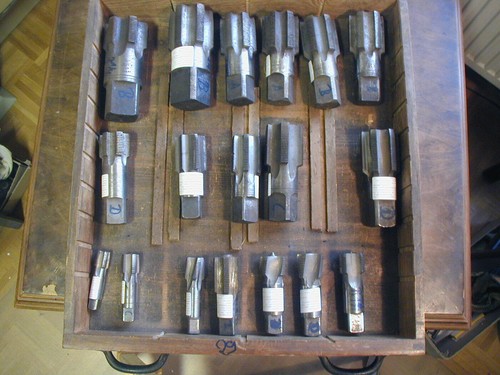 Rohrgewindebohrer Hand 1/2"bis 21/2" Schublade 29 komplett - Bild 1 von 1